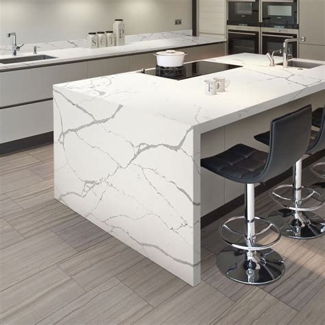 View Daltile's ONE Quartz Surfaces Kitchen Countertops & Slab.